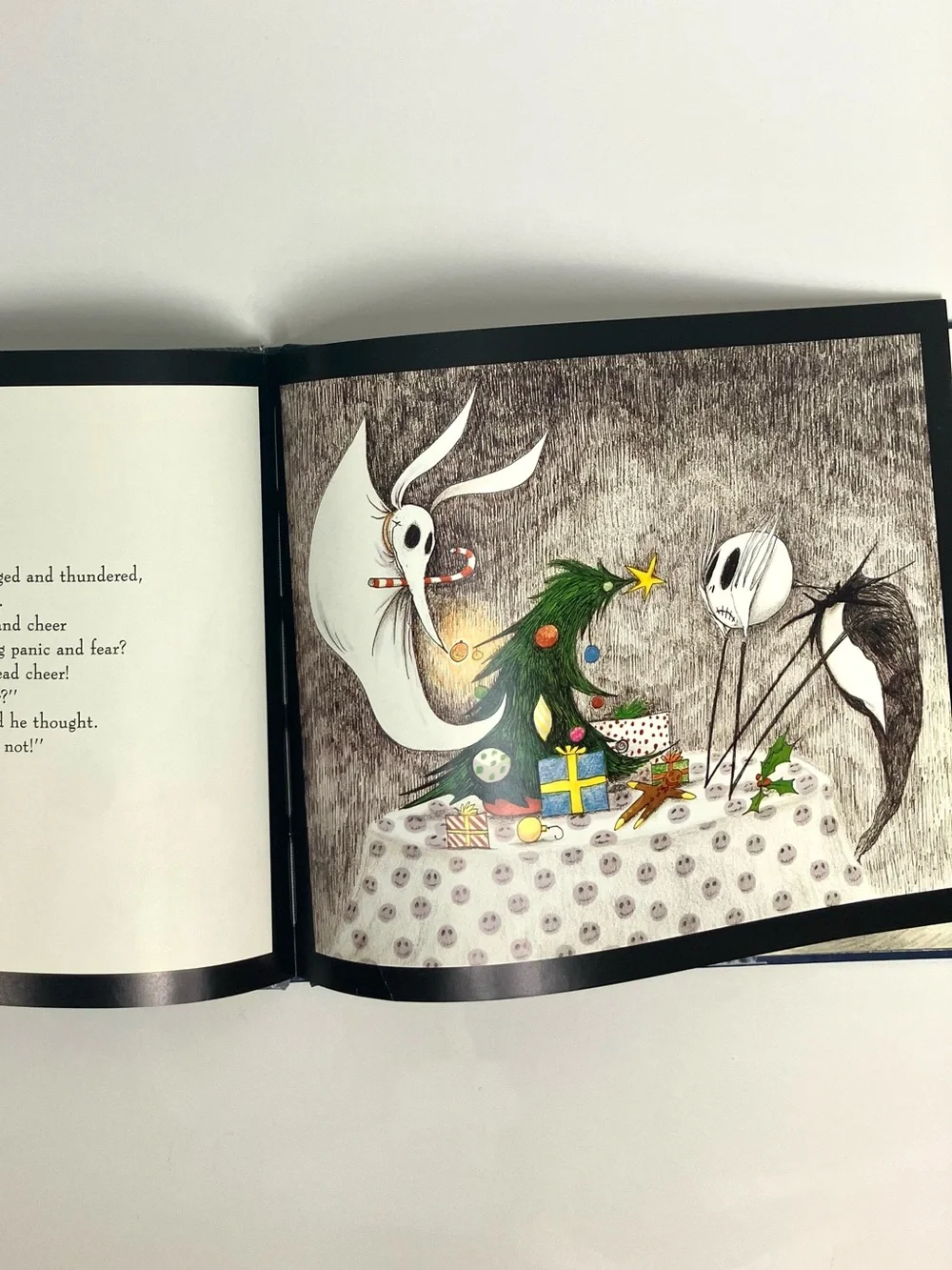 First Edition 1st Printing 1993 The Nightmare Before Christmas Vintage Book - Picture 14 of 17